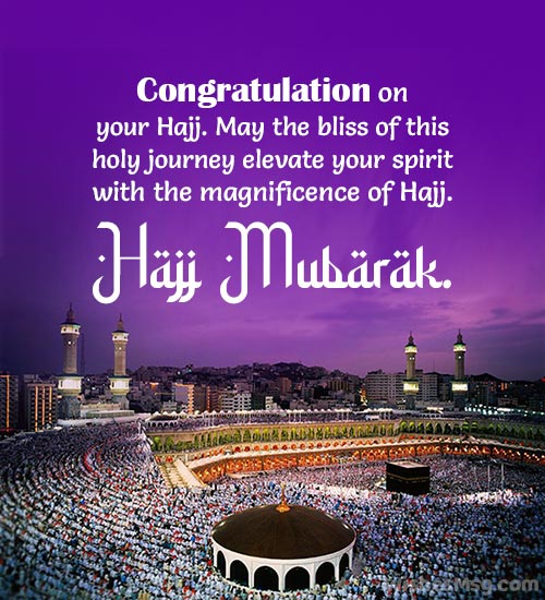 Hajj mubarak wishes